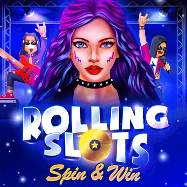 Rolling Slots con donna viola
