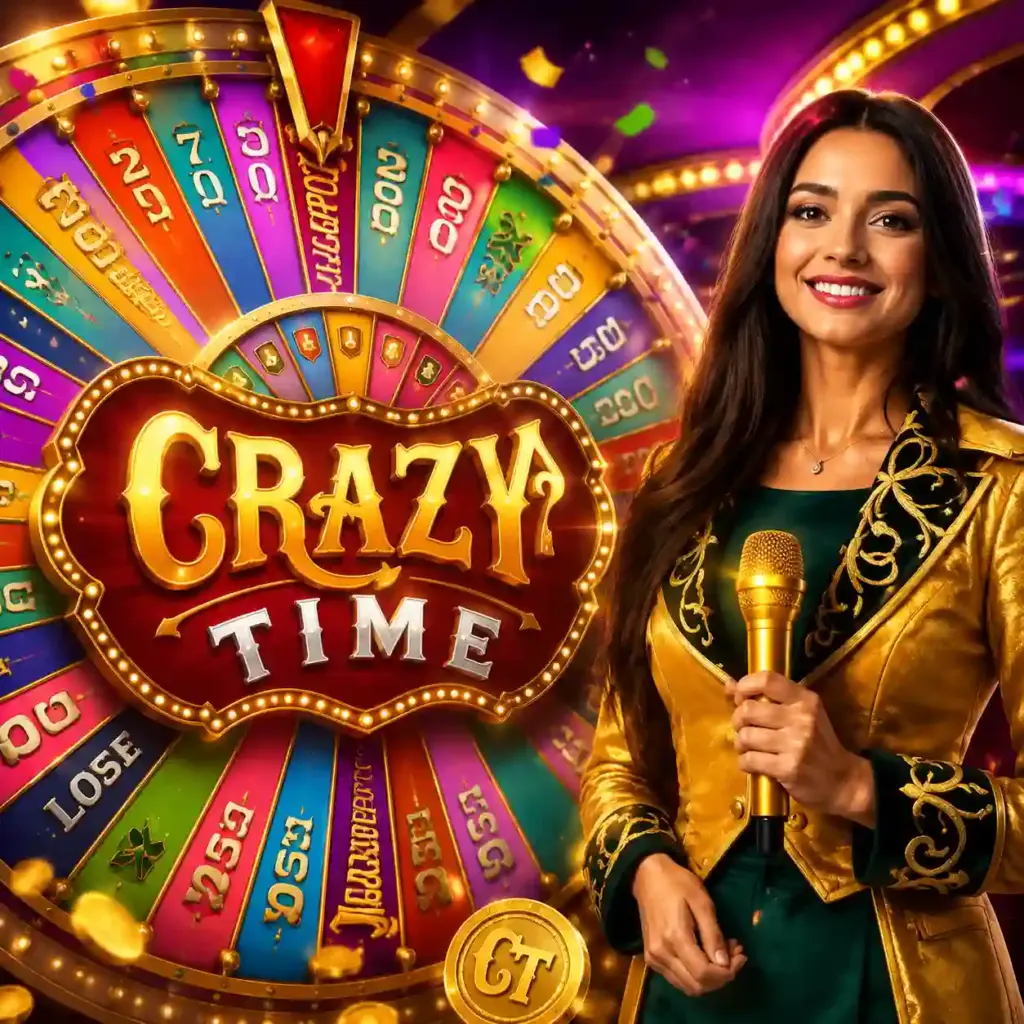 Gioco Crazy Time con grande ruota