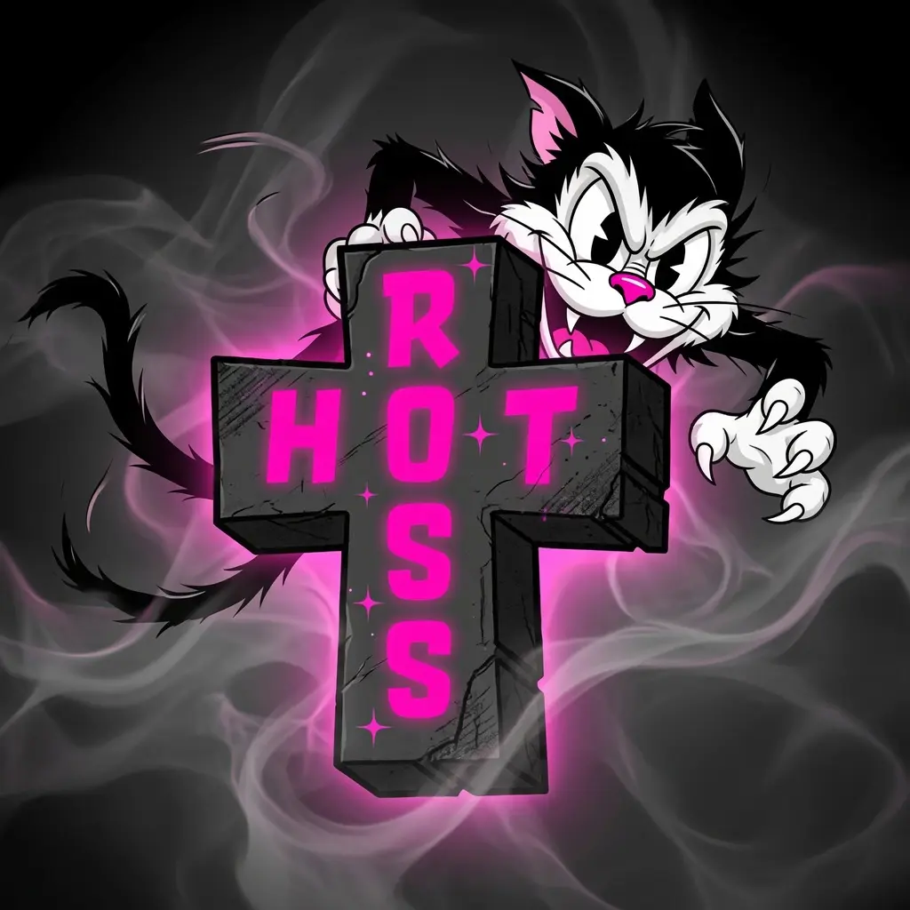Gioco Hot Ross con gatto nero e croce