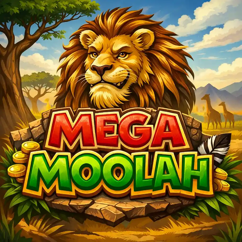 Slot Mega Moolah con un leone